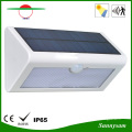 Lâmpada solar fixada na parede do sensor de Montion do diodo emissor de luz da iluminação do diodo emissor de luz de Sunnysam